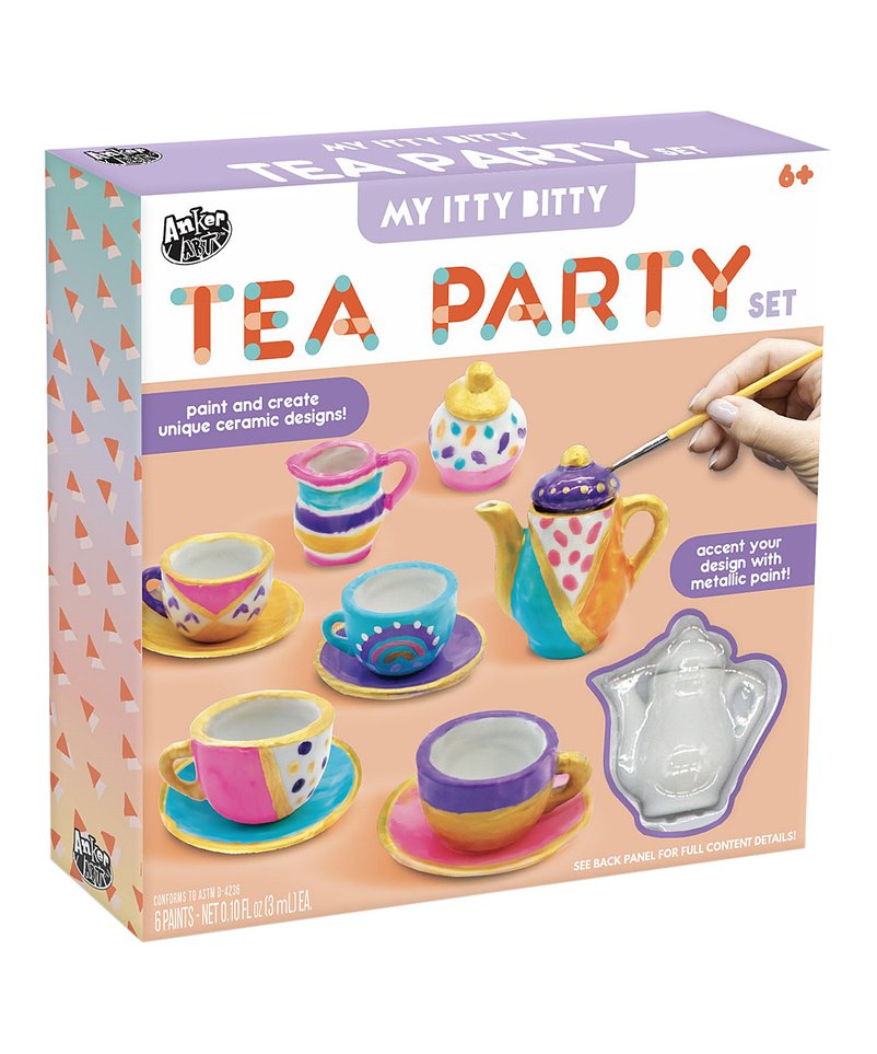 Itty Bitty Ceramic Tea Set