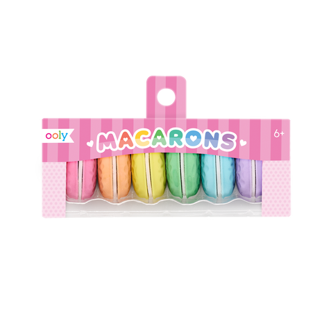 Macarons Scented Puzzle Erasers