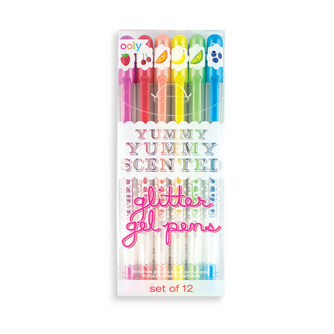 Yummy Scented Glitter Gel Pens