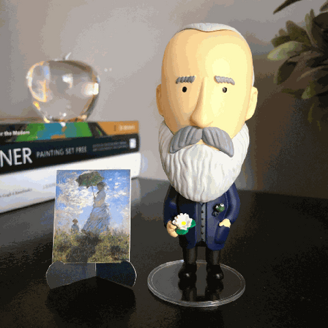 Claude Monet Action Figure