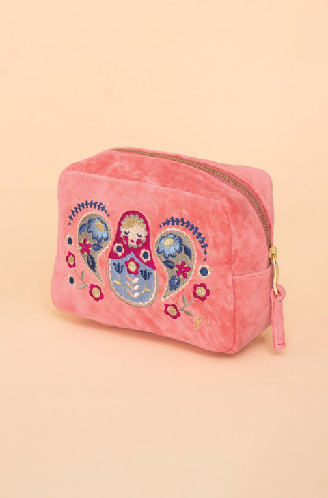 Velvet Make-up Bag