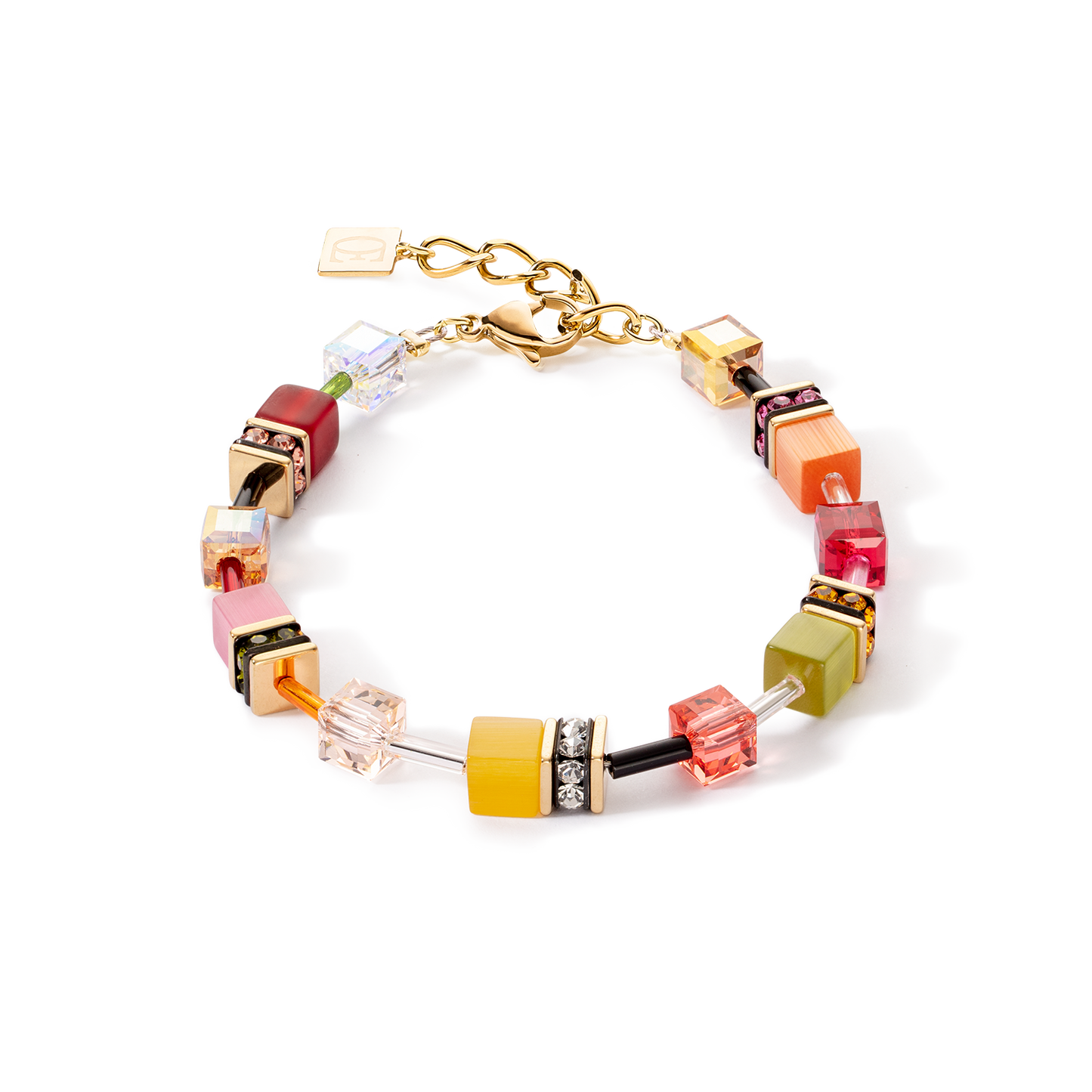 Geocube Iconic Multicolor Indian Summer Bracelet