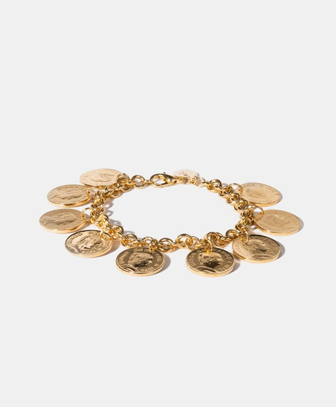 Cinco Centavos Coin Bracelet