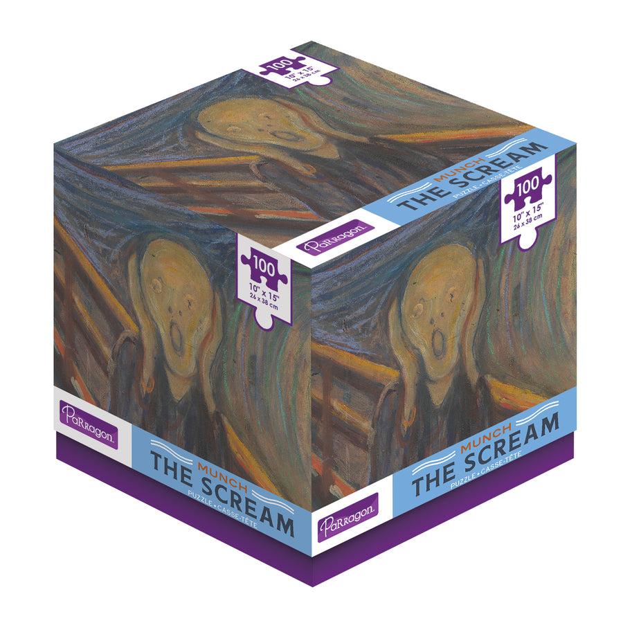 Munch The Scream Puzzle Cube