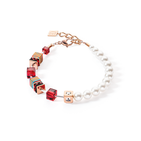 GeoCUBE® Fusion Festive Bracelet Red