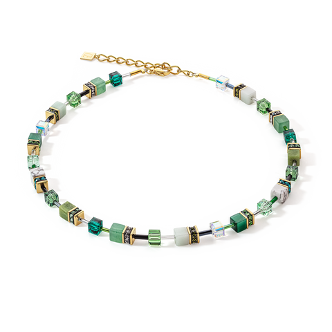 Green Iconic Precious Necklace