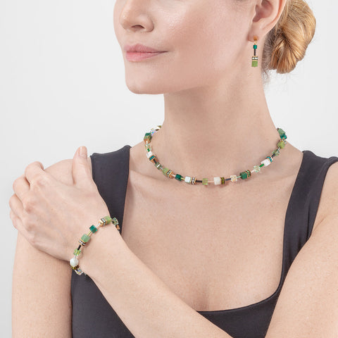 Green Iconic Precious Necklace