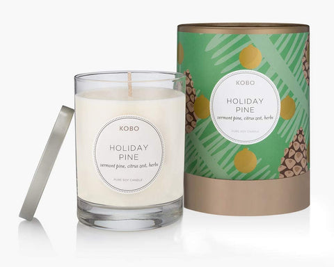 Holiday Pine Kobo Candle