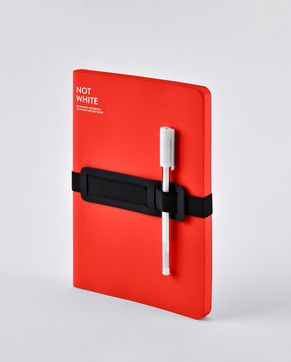 Nuuna Red Paged Notebook
