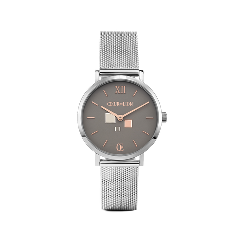 Coeur de Lion Watch with Stainless Steel Strap