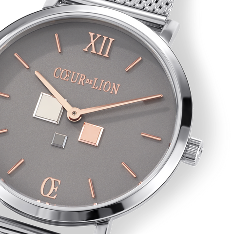 Coeur de Lion Watch with Stainless Steel Strap