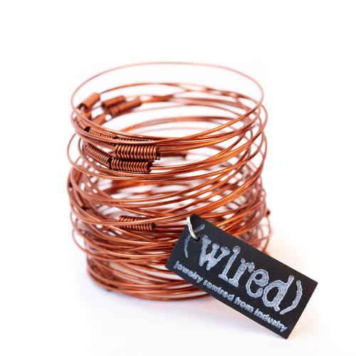 Chaos Copper Bracelet