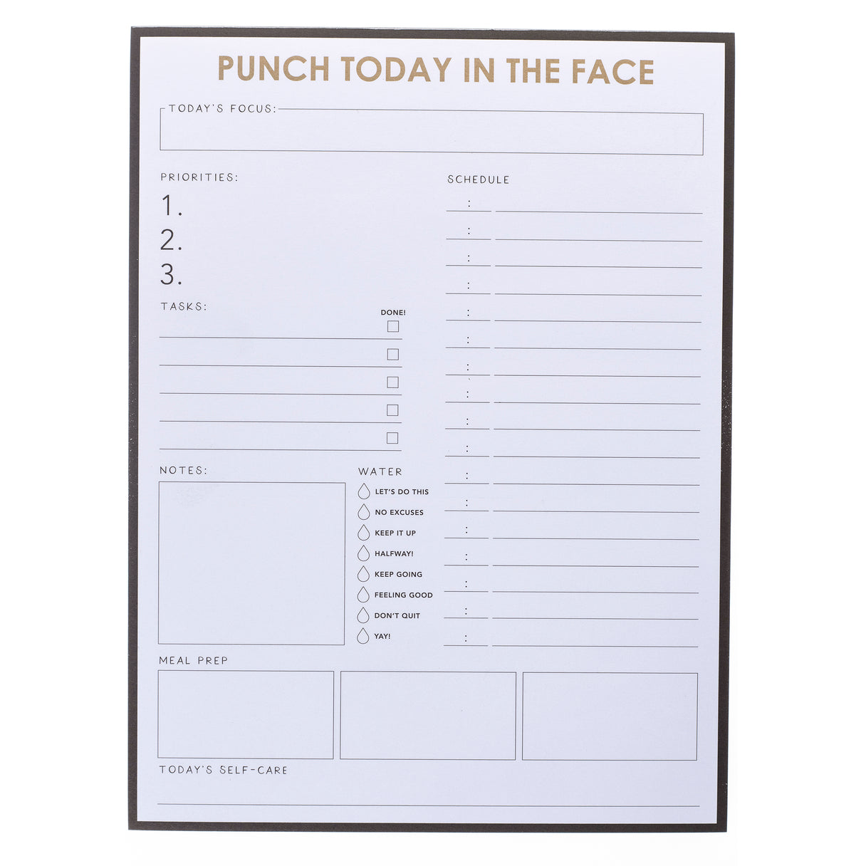 Punch Today Notebook