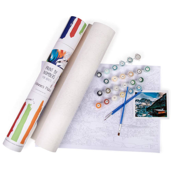 Cozy Reading Paint by Number