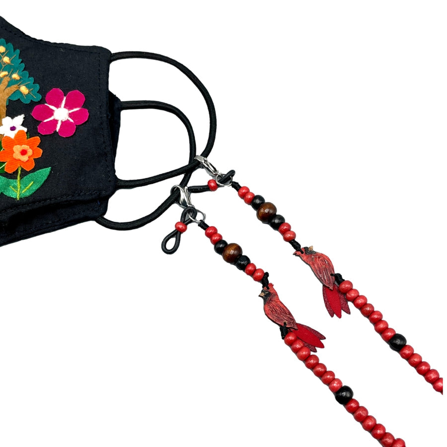 Cardinal Eyeglasses/Facemask Chain