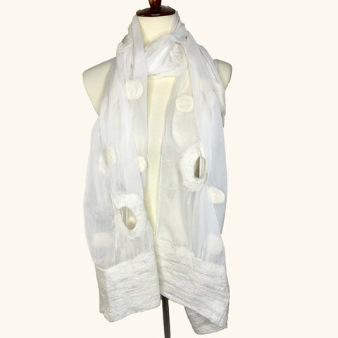 White Circles & Dots