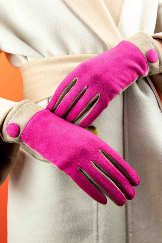 Darcy Gloves Fuchsia