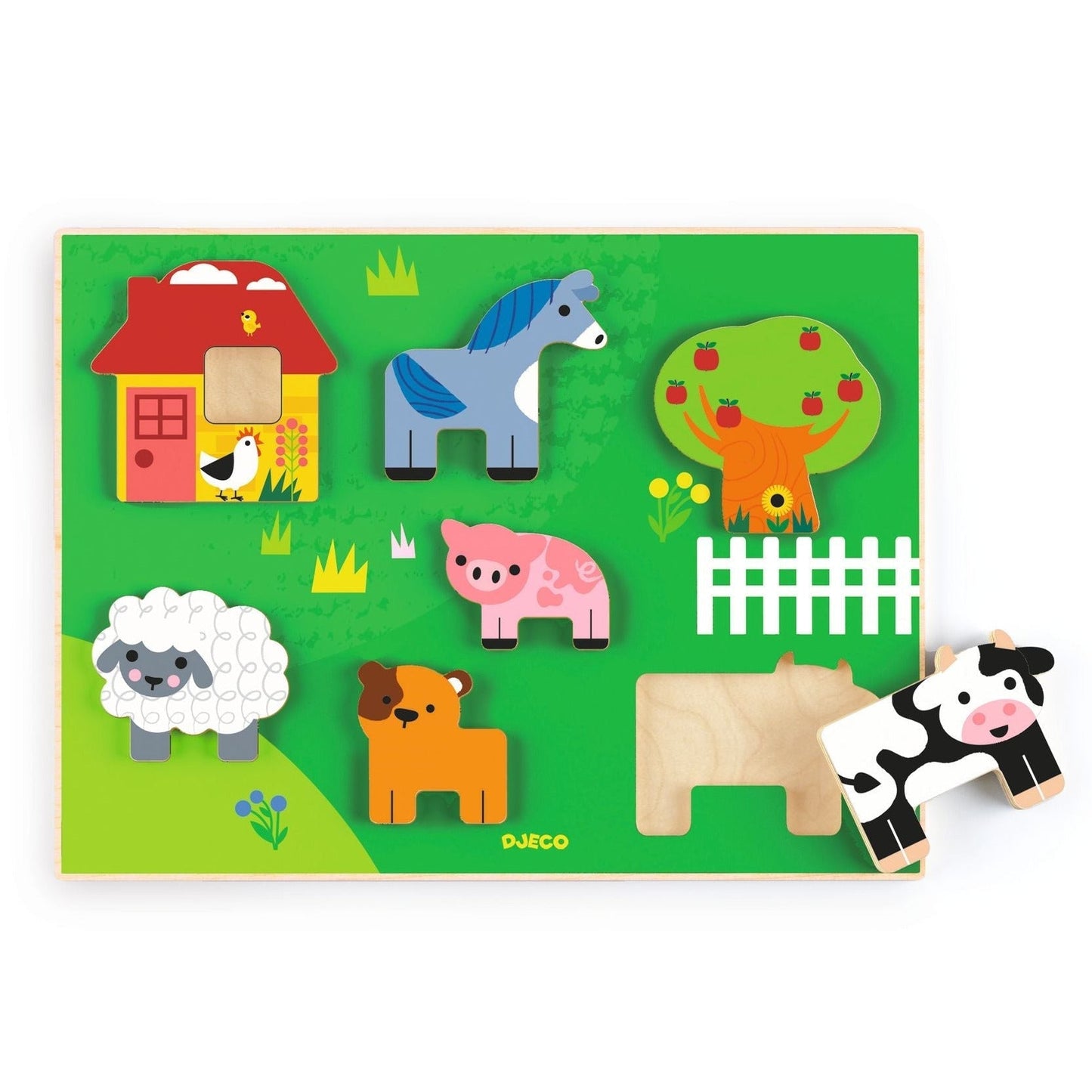 Wooden Puzzle Farm Story