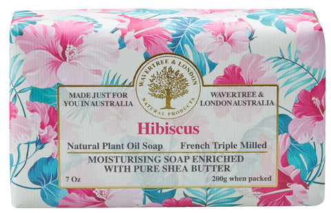 Hibiscus Soap