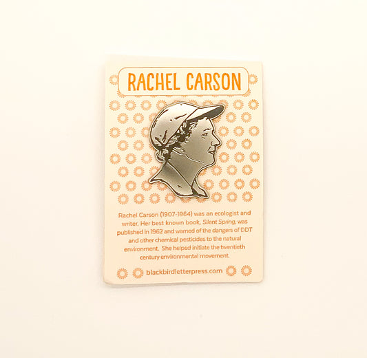 Rachel Carson Enamel Pin