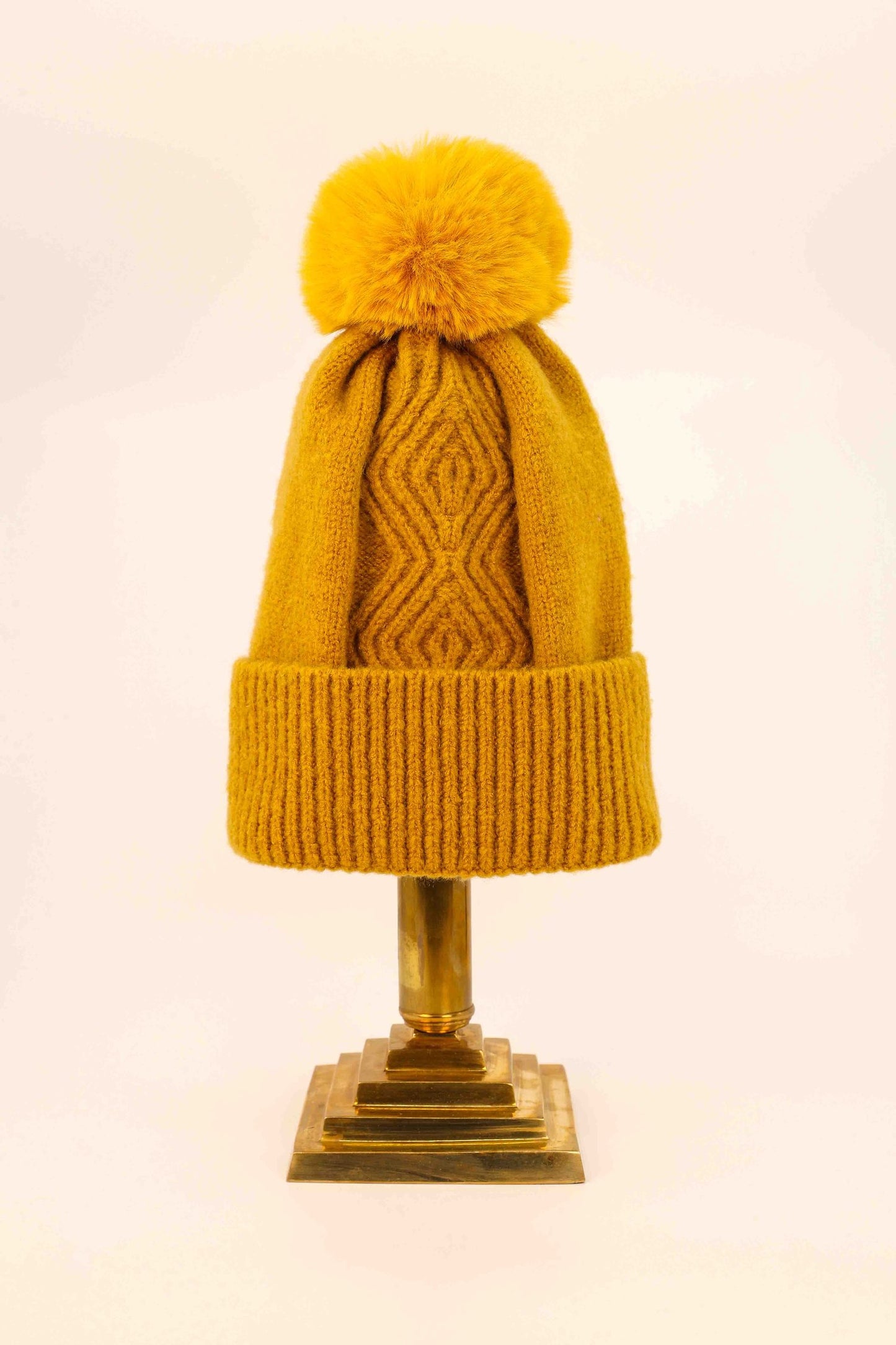 Ingrid Bobble Hat Mustard
