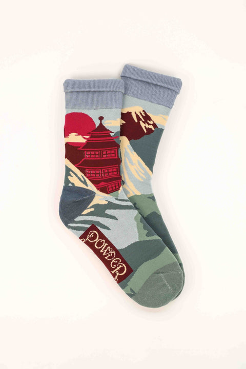 Men's Ancient Temple Socks