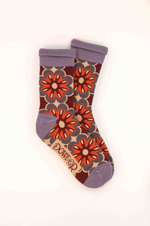 Men's Floral Mosaic Socks