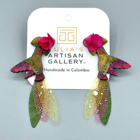 Sm-Anna's Hummingbird Earrings