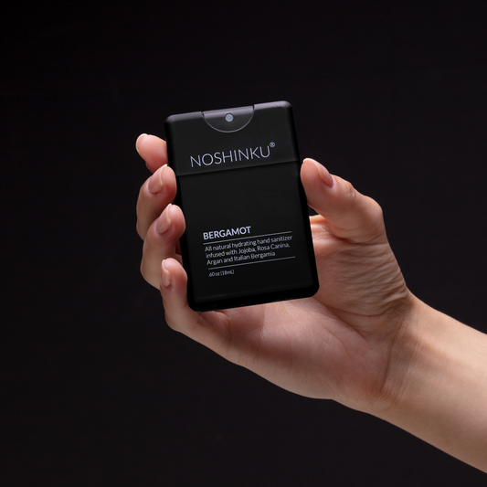 Bergamot Refillable Hand Sanitizer Pocket Spray