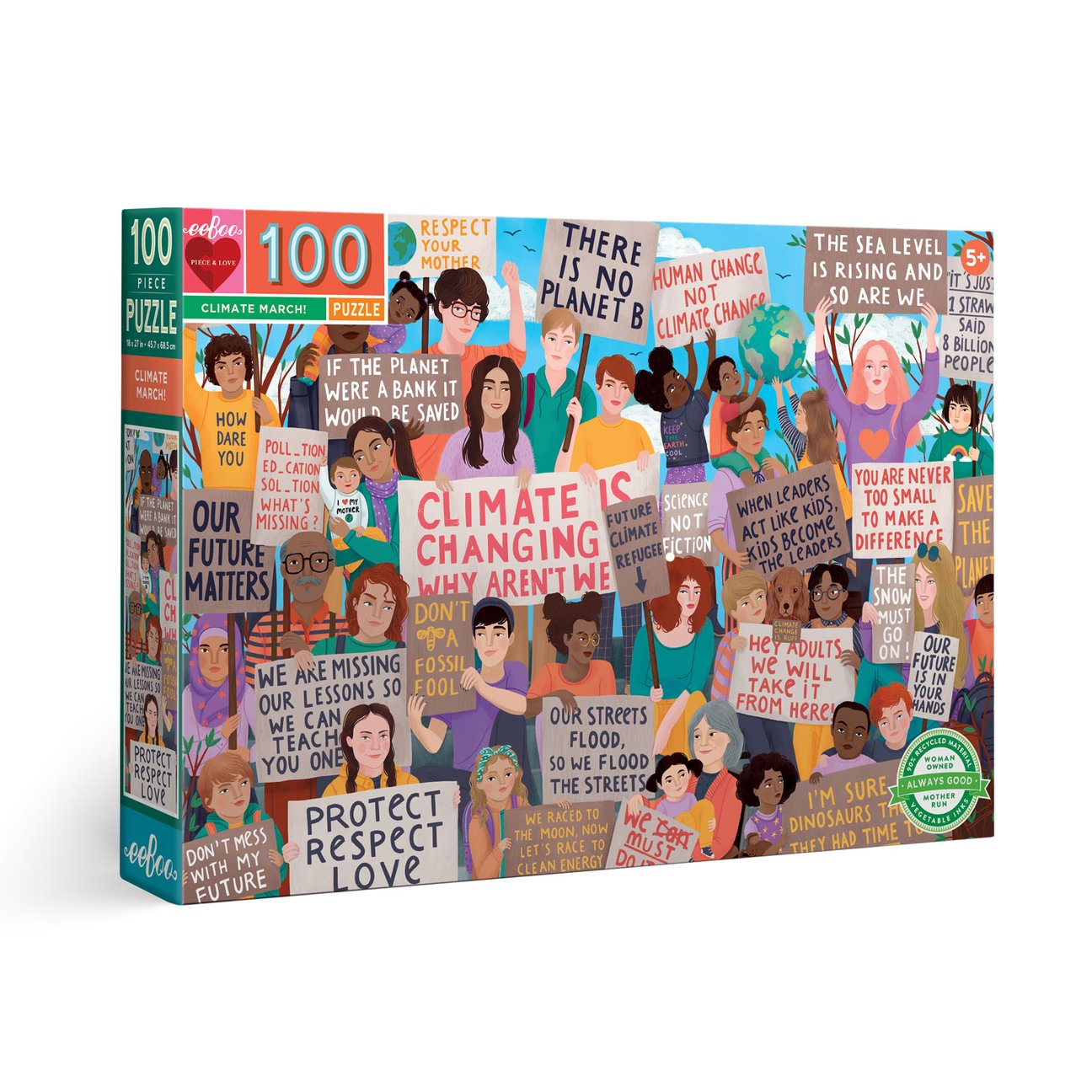 Climate March! 100 Piece Puzzle