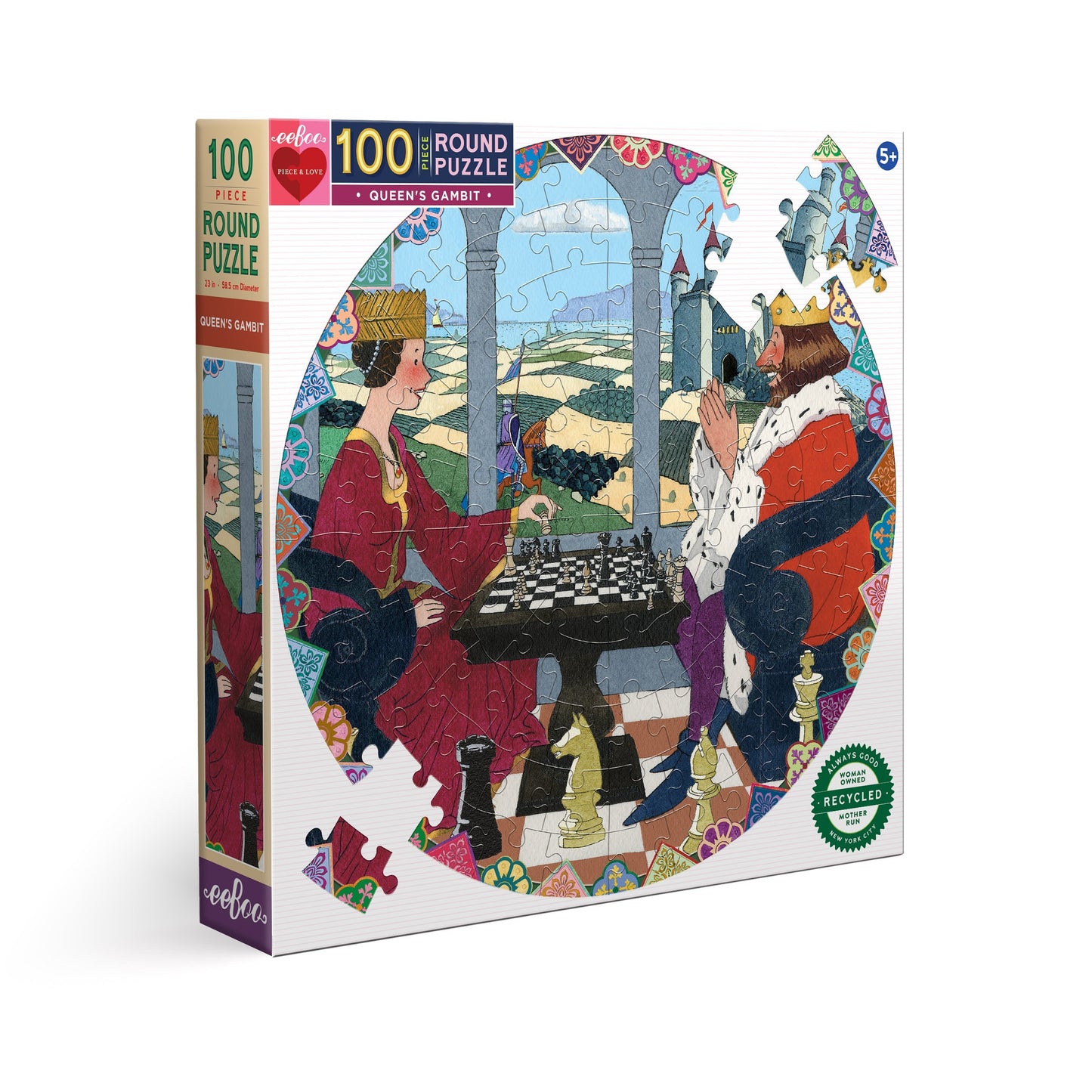 Queen's Gambit 100 Piece Puzzle