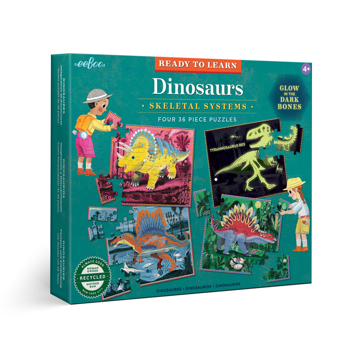 Ready to Learn Dinosaurs 36 Piece Set