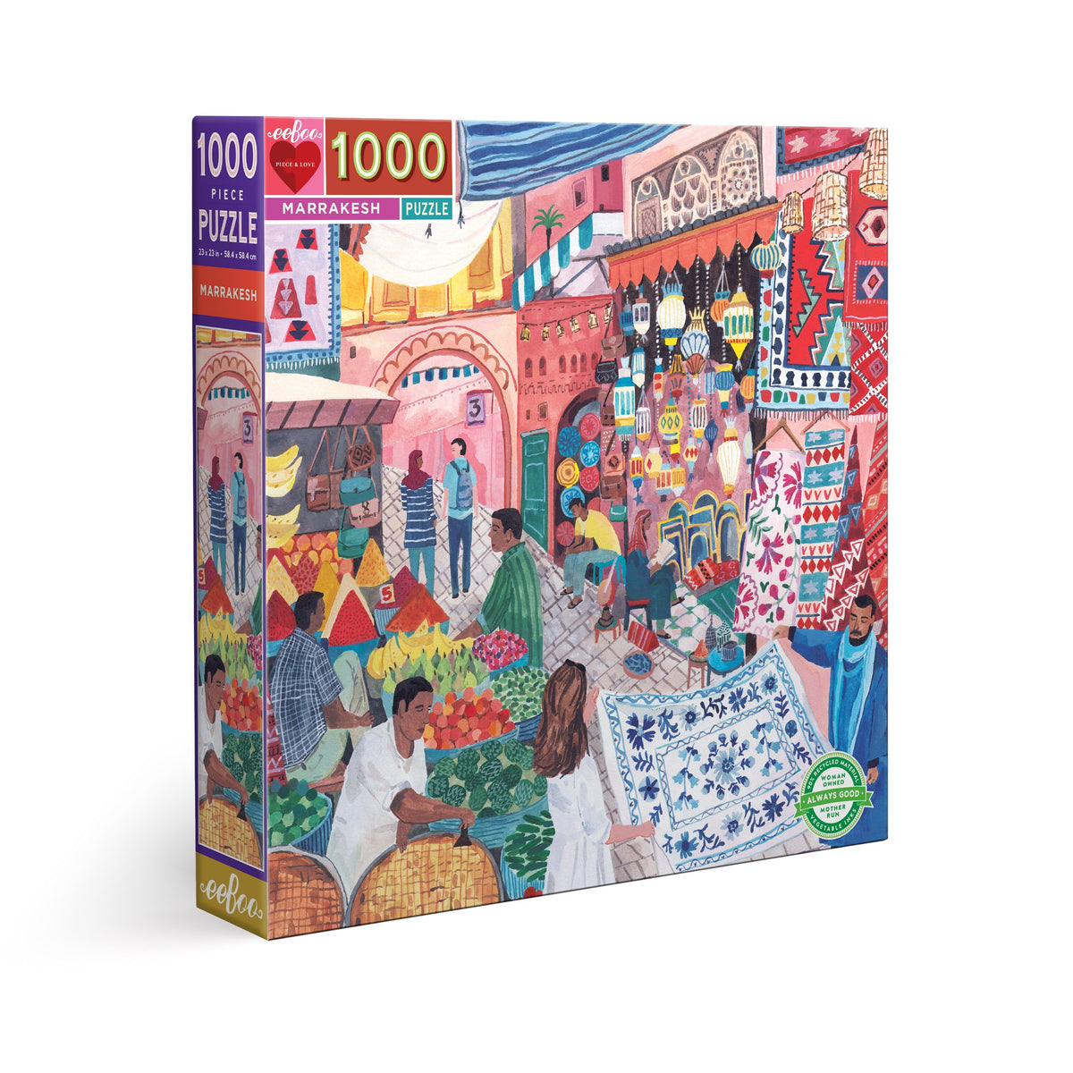 Marrakesh 1000 Piece Square Puzzle