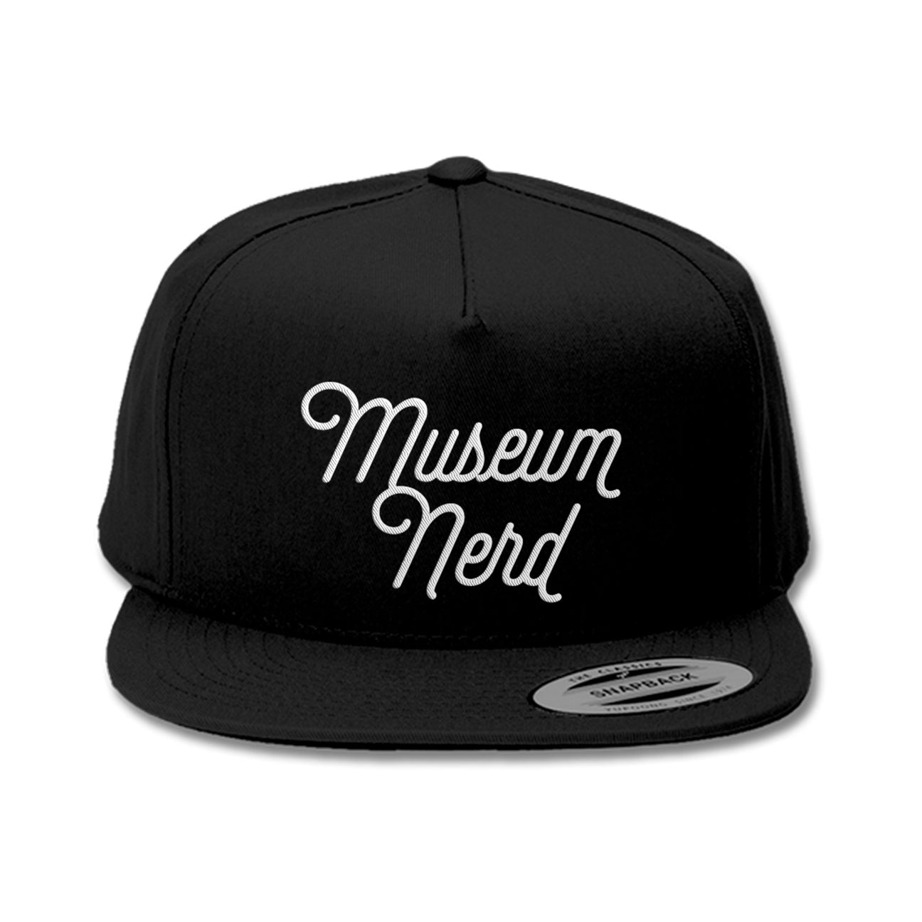 Black Museum Nerd Snapback Hat