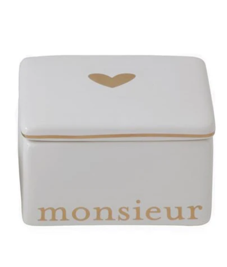 Monsieur Ceramic Box
