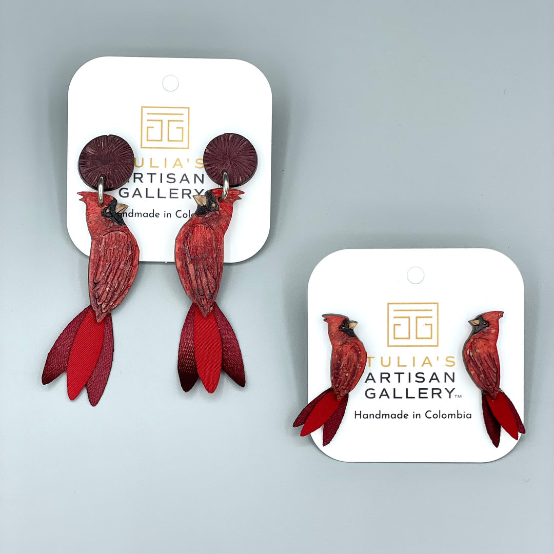 Sm-Cardinal Earrings