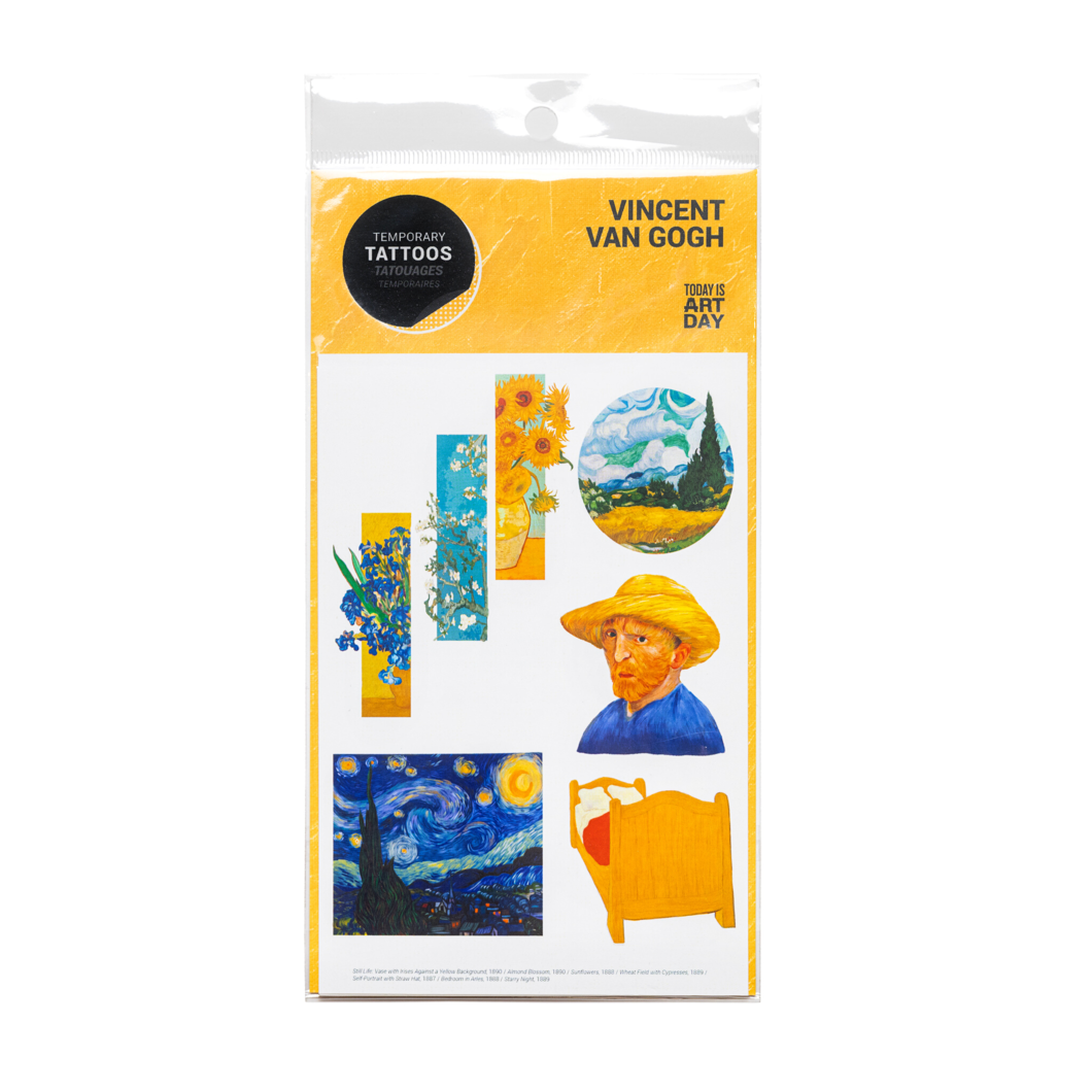 Van Gogh Temporary Tattoos