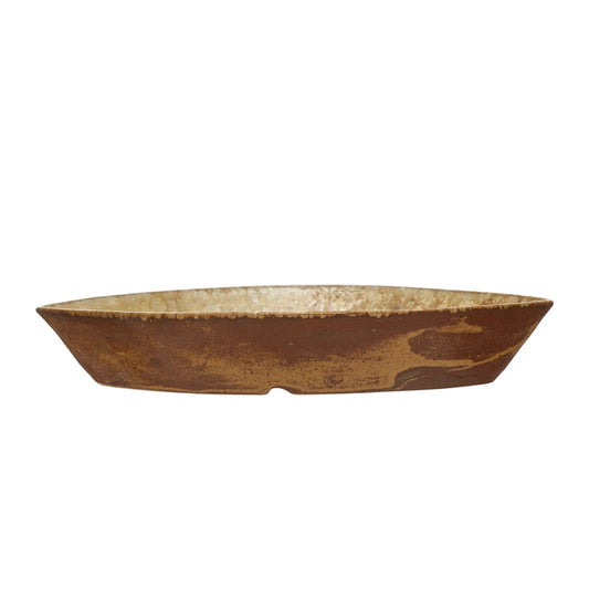 Stoneware Oblong Dish