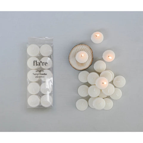 Unscented Tealights Set