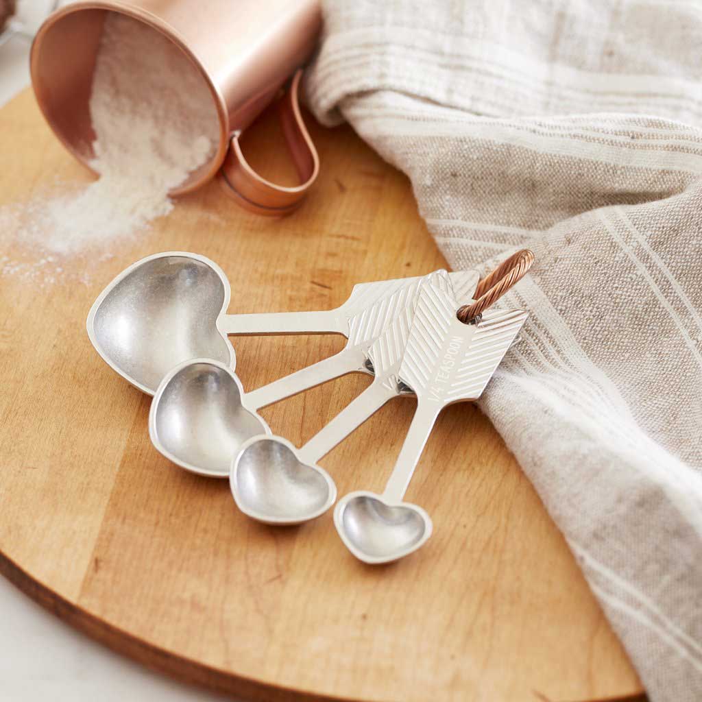 Heart Measuring Spoon Set