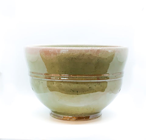 Ben Owen III Equator Bowl in Patina Green