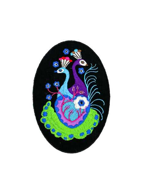 Anna Sui Peacock Patch