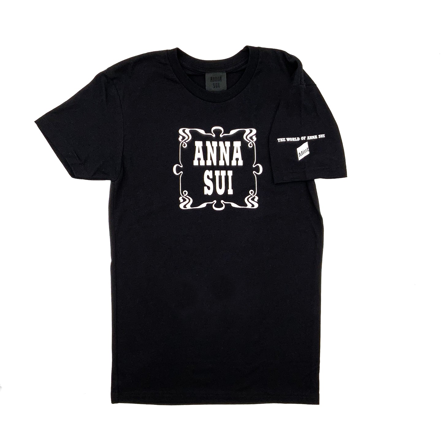 Anna Sui Black T-Shirt Lg
