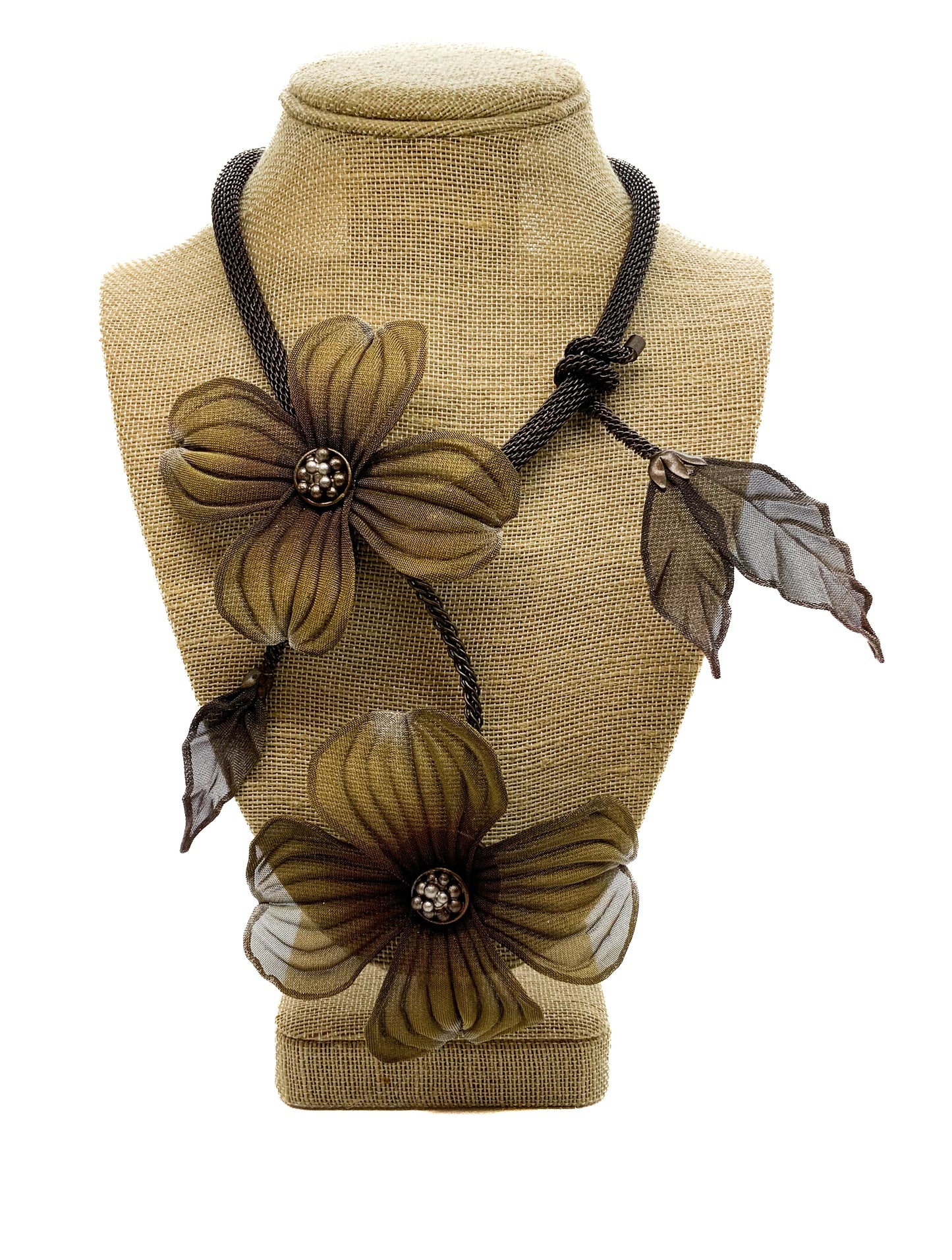 Dogwood Bloom Necklace-24 inch