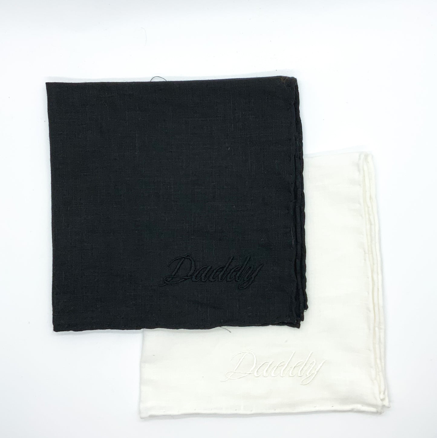 Daddy Linen Handkerchief Set