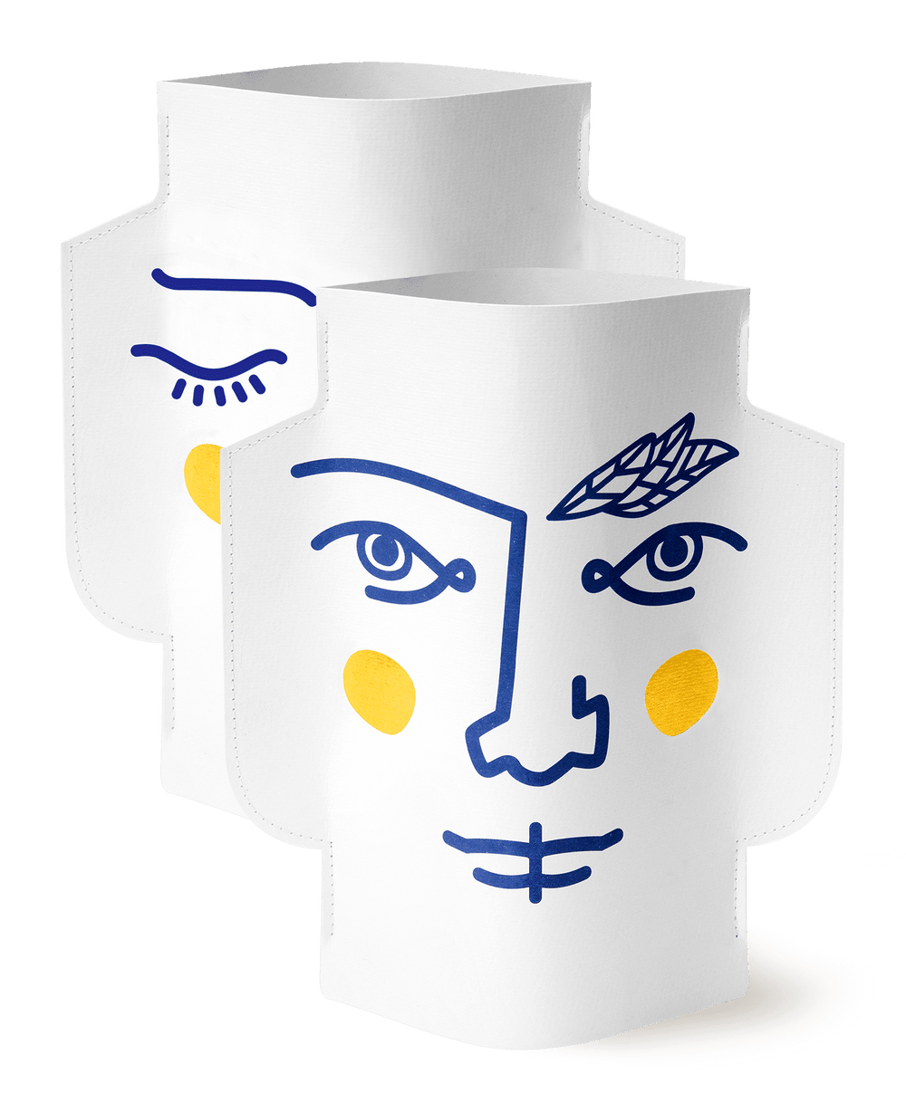 Large Paper Vase Janus
