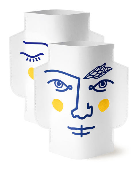 Large Paper Vase Janus