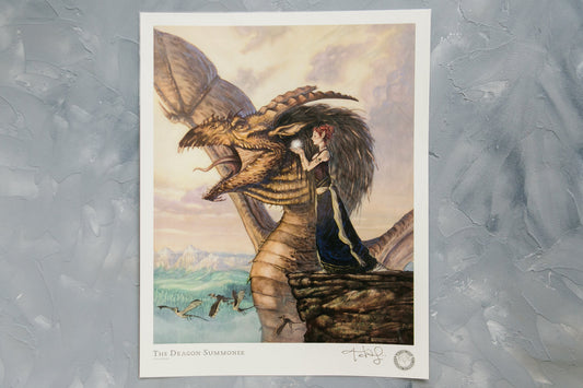 Dragon Summoner Tony DiTerlizzi Signed Print