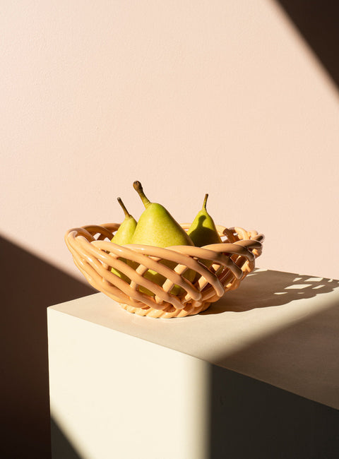 Ceramic Basket Sicilia Small