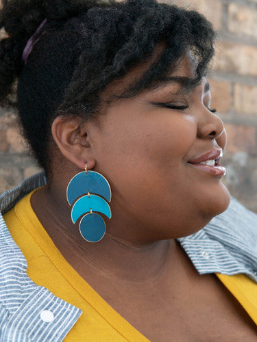 Moon Phase Earring